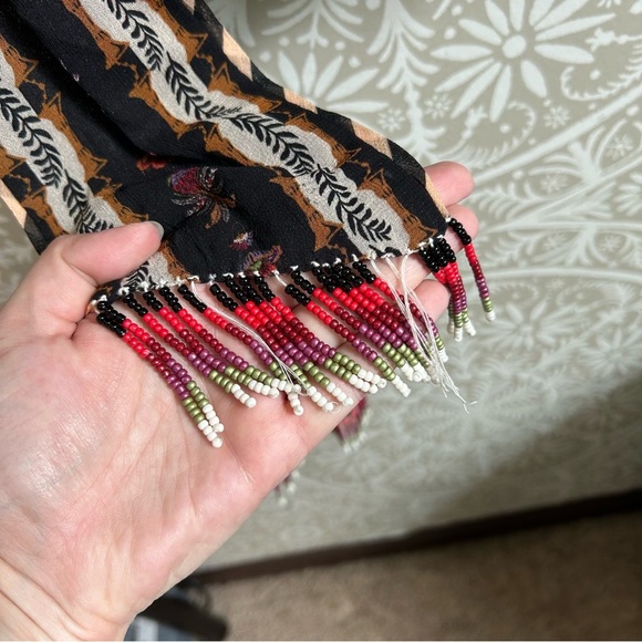 Farm Rio Classic Garden Black Floral Dress - Picture 4 of 6